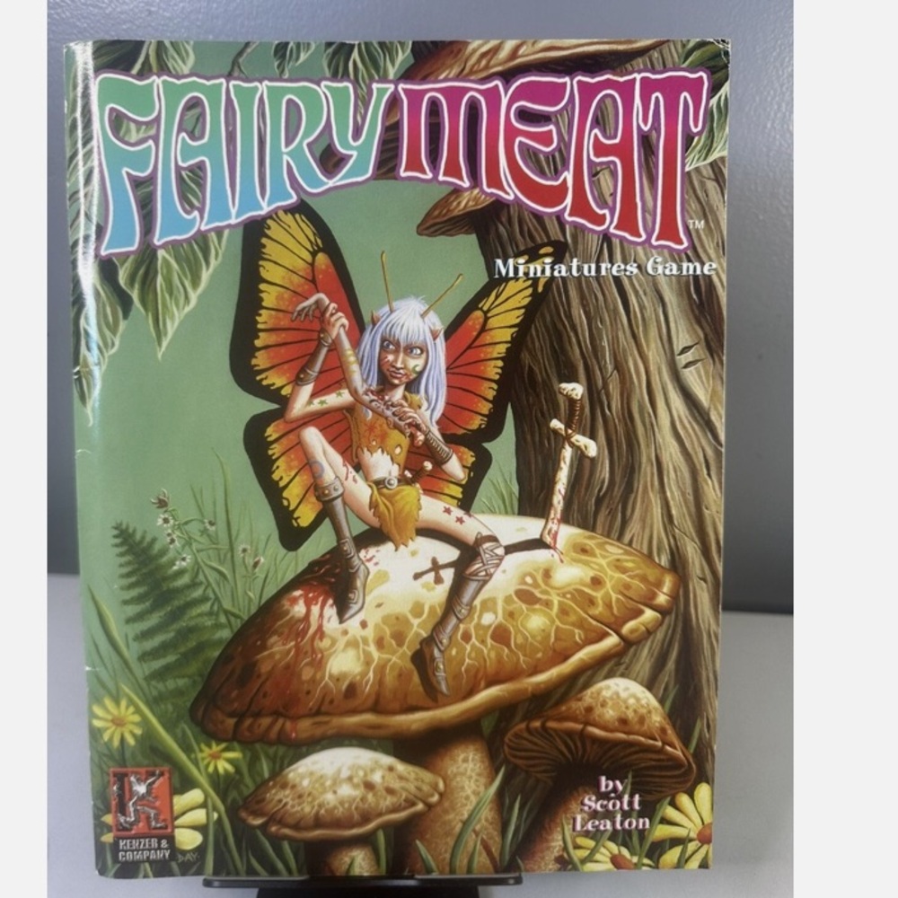 Fairy Meat - Miniature Game - by Scott Leaton 2000 Book